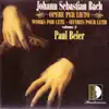 Paul Beier - Bach: Works for Lute, Vol. 2