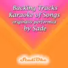 Studioke - Backing Tracks, Karaoke of Songs (Originally Performed By Sade)