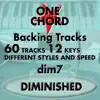 One Chord Backing Tracks - One Chord Lessons Backing Tracks  Diminished Chord  7dim